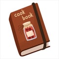 Cookbook. Vector illustration on a white background