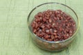 Cooked Adzuki Beans Royalty Free Stock Photo