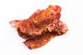 Cooked Bacon Strips Royalty Free Stock Photo