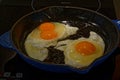 A Cooked Breakfast Has The Surprise Of A Double-yolked Egg