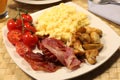 Cooked Breakfast Royalty Free Stock Photo