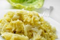 Cooked cabbage Royalty Free Stock Photo