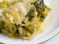 Cooked cabbage Royalty Free Stock Photo