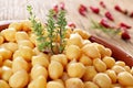 Cooked chickpeas