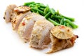 Cooked chiken breast