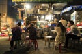 Cooked-food stall in Central, Hong Kong