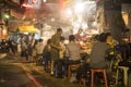 Cooked-food stall in Central, Hong Kong