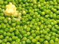 Cooked Garden Peas Royalty Free Stock Photo