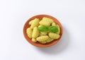 Cooked gnocchi