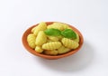 Cooked gnocchi Royalty Free Stock Photo