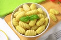 Cooked gnocchi Royalty Free Stock Photo