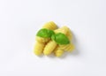 Cooked gnocchi Royalty Free Stock Photo
