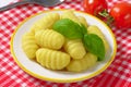 Cooked gnocchi Royalty Free Stock Photo