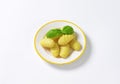 Cooked gnocchi Royalty Free Stock Photo