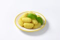 Cooked gnocchi Royalty Free Stock Photo