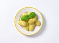 Cooked gnocchi Royalty Free Stock Photo