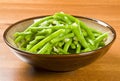 Cooked Green Beans and Garlic