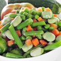 Cooked mixed vegetables