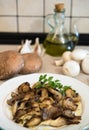 Cooked mushrooms Royalty Free Stock Photo