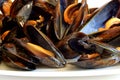 Cooked mussels