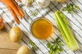 Cooked Organic Vegetable Broth Royalty Free Stock Photo