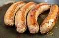 Cooked pork sausage