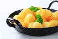 Cooked potatoes Royalty Free Stock Photo