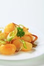 Cooked potatoes Royalty Free Stock Photo