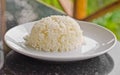 Cooked rice. Royalty Free Stock Photo