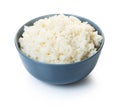 Cooked rice in a bowl Royalty Free Stock Photo