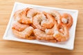 Cooked shrimps Royalty Free Stock Photo