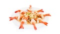 Cooked shrimps Royalty Free Stock Photo