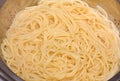 Cooked spaghetti Royalty Free Stock Photo