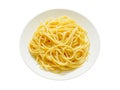 Cooked spaghetti pasta Royalty Free Stock Photo