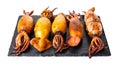 Cooked squid close-up Royalty Free Stock Photo