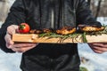 Cooked steaks from meat Royalty Free Stock Photo