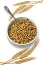 Cooked wheat