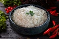 Cooked White Rice Royalty Free Stock Photo