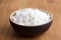 Cooked white rice. Royalty Free Stock Photo