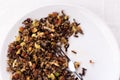 Cooked Wild Rice Cereal Royalty Free Stock Photo