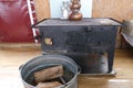 The cooker stove, which is used in kitchens in winter, is one of the traditional symbols of cold days.