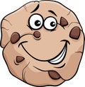 Cookie cartoon illustration