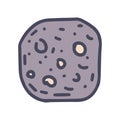 cookie color vector doodle simple icon design