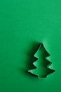 Cookie cutter on green Royalty Free Stock Photo