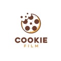 Cookie and Film Reel, good design for Film Logo