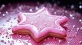 cookie star pink