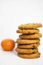 The cookie tower. Royalty Free Stock Photo