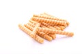 Cookie wafer rolls Royalty Free Stock Photo