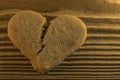 Cookie on wooden table