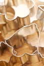 Cookie xmas cutter Royalty Free Stock Photo